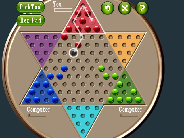 fancy chinese checkers